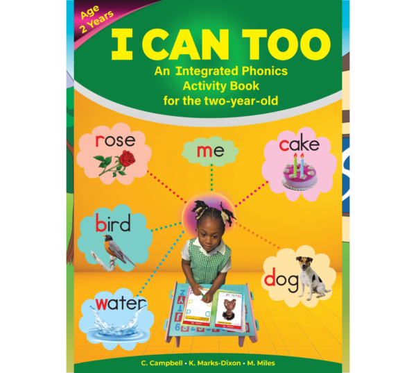 I Can Too An Integrated Phonics Activity Book for the two-year-old